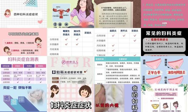 汕头妇科炎症症状