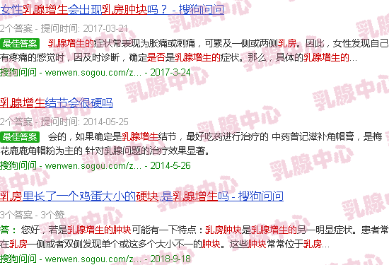 汕头乳腺增生的是不是乳房有硬块