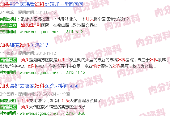 汕头治疗妇科炎症